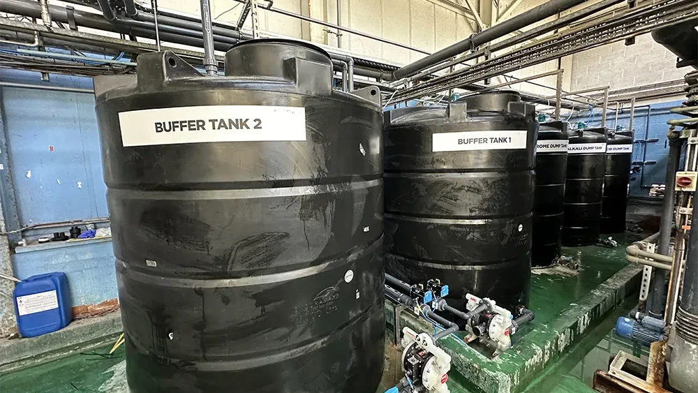 effluent treatment processes for perrin and rowe